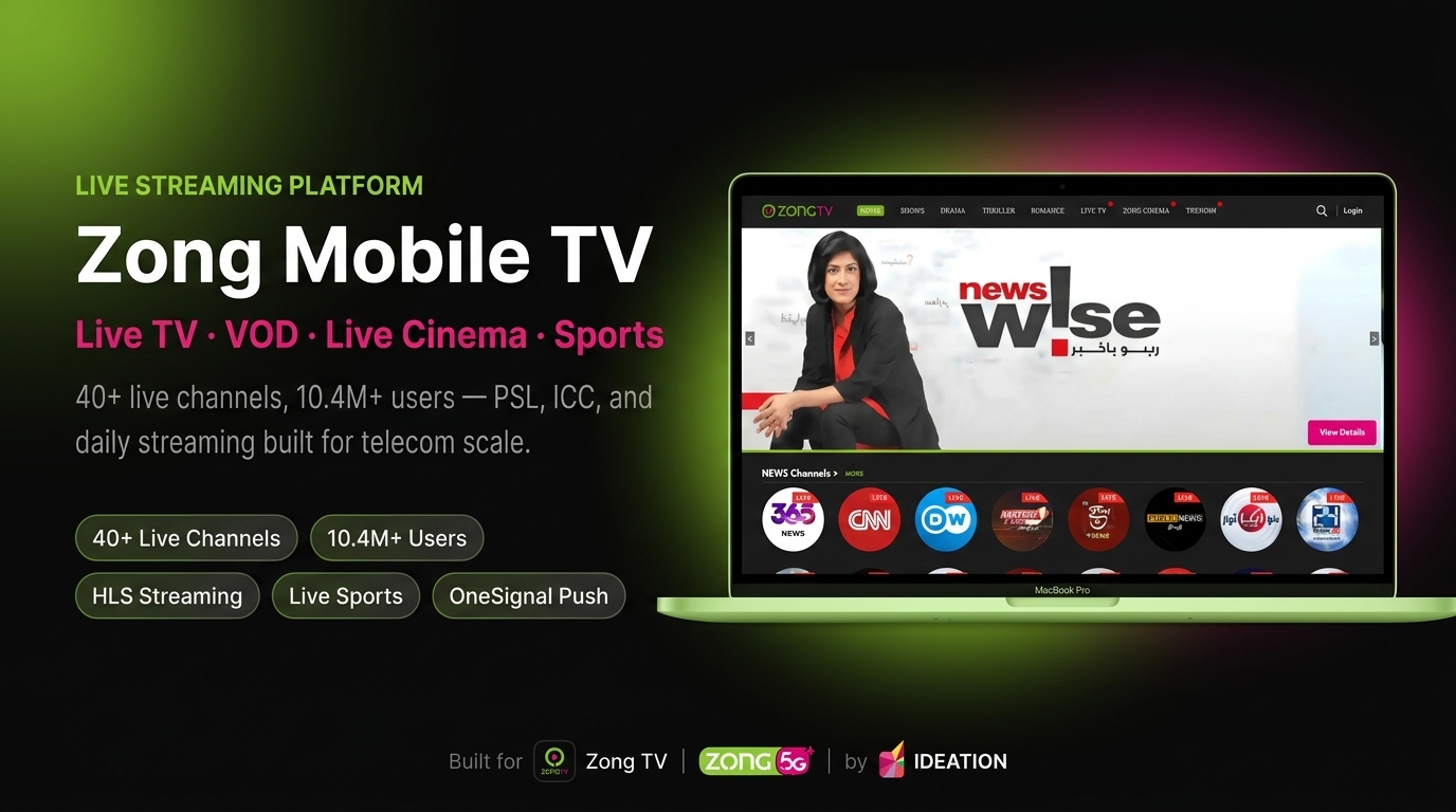 Zong Mobile TV